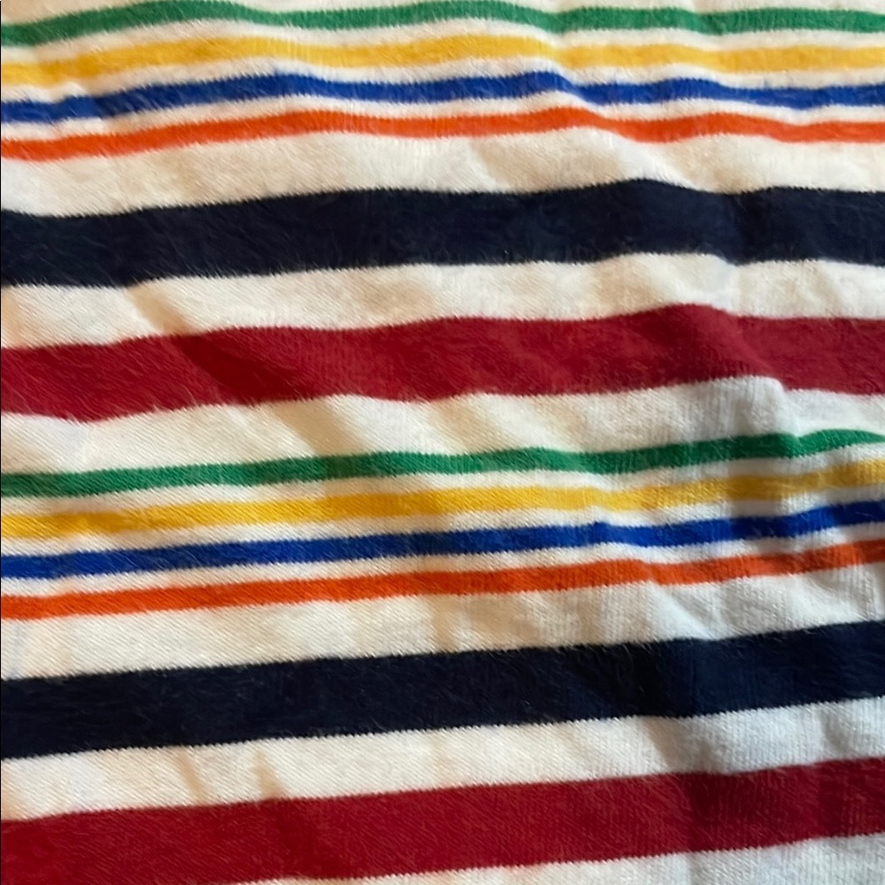 OshKosh B'gosh Boys Colorful Striped Onesie and Blue Jeans Set - Picture 10 of 12